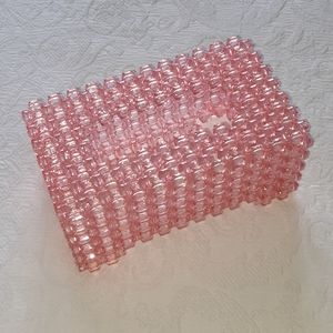 Vintage Beaded Tissue Box Cover